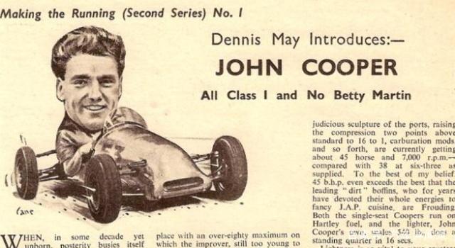 汽车史上的12月24日 John Cooper辞世，油门不灭